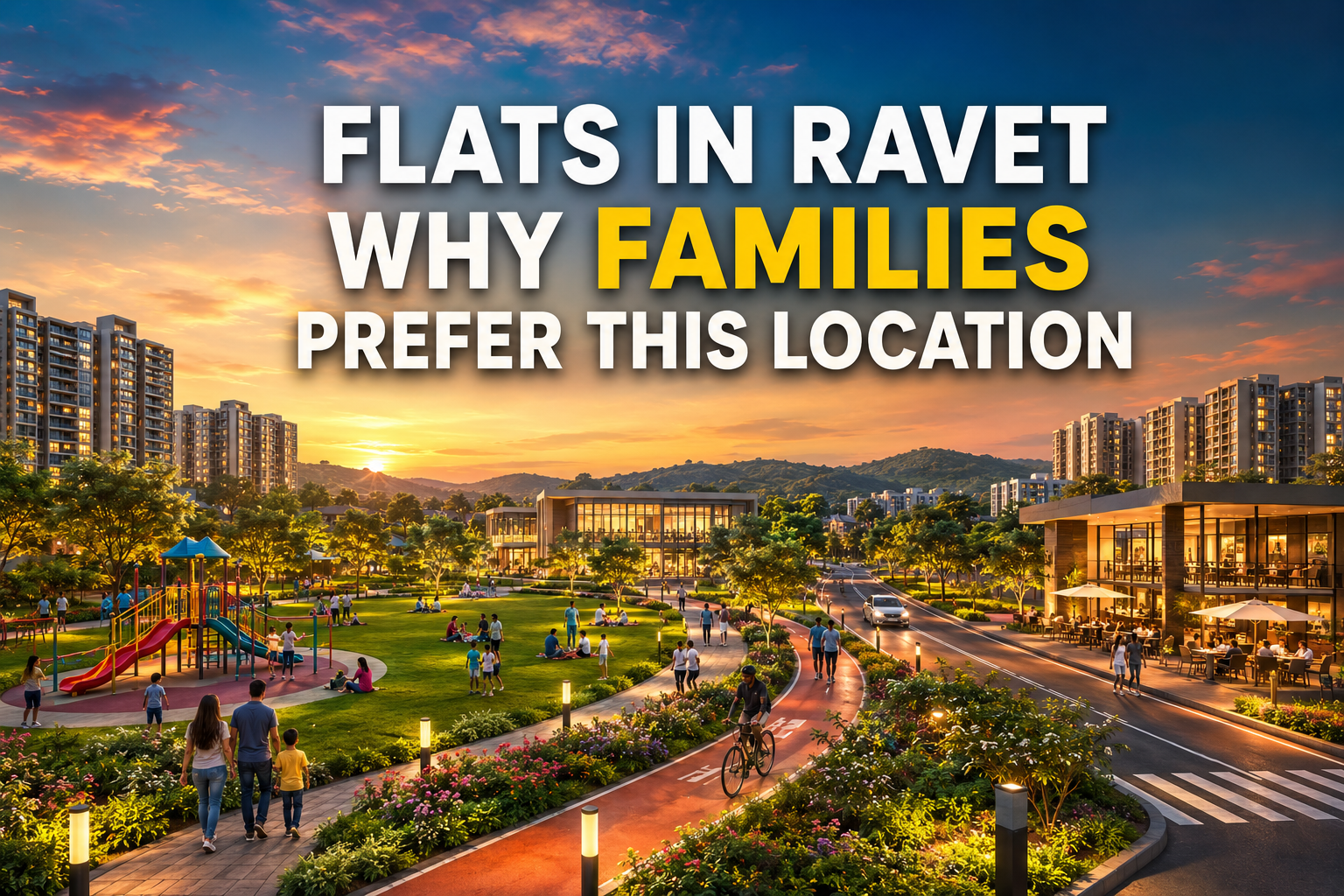 Flats in Ravet โ Why Families Prefer This Location