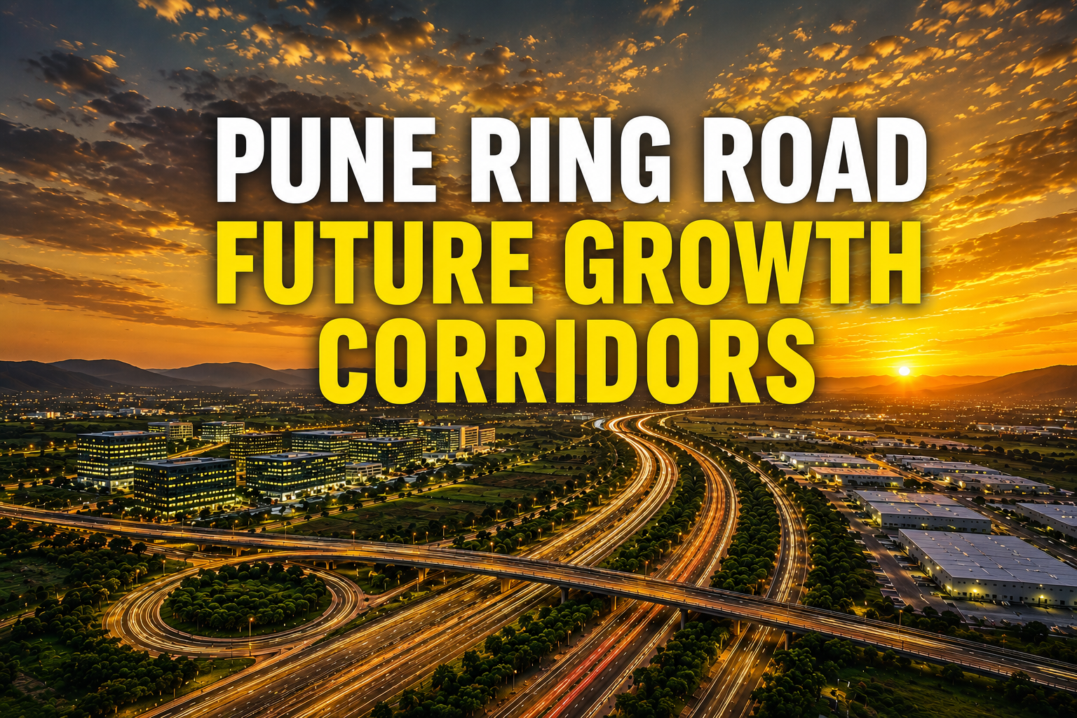 Pune Ring Road Impact on Real Estate โ Future Growth Corridors