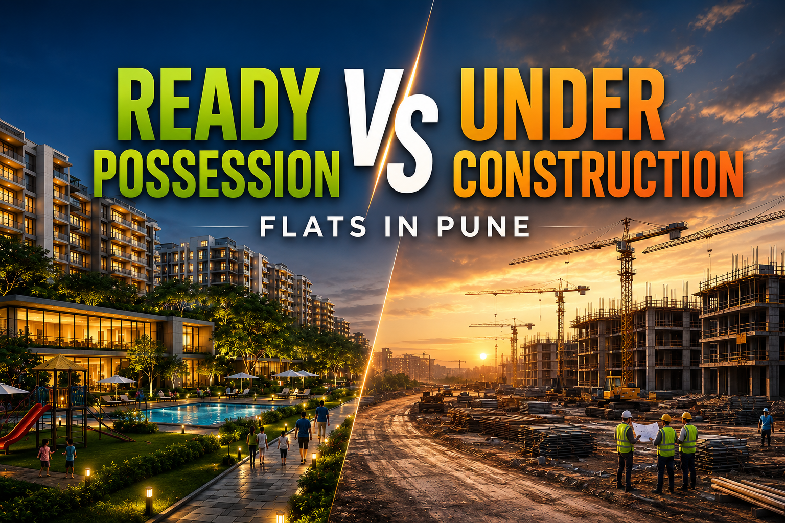 Ready Possession vs Under Construction Flats in Pune