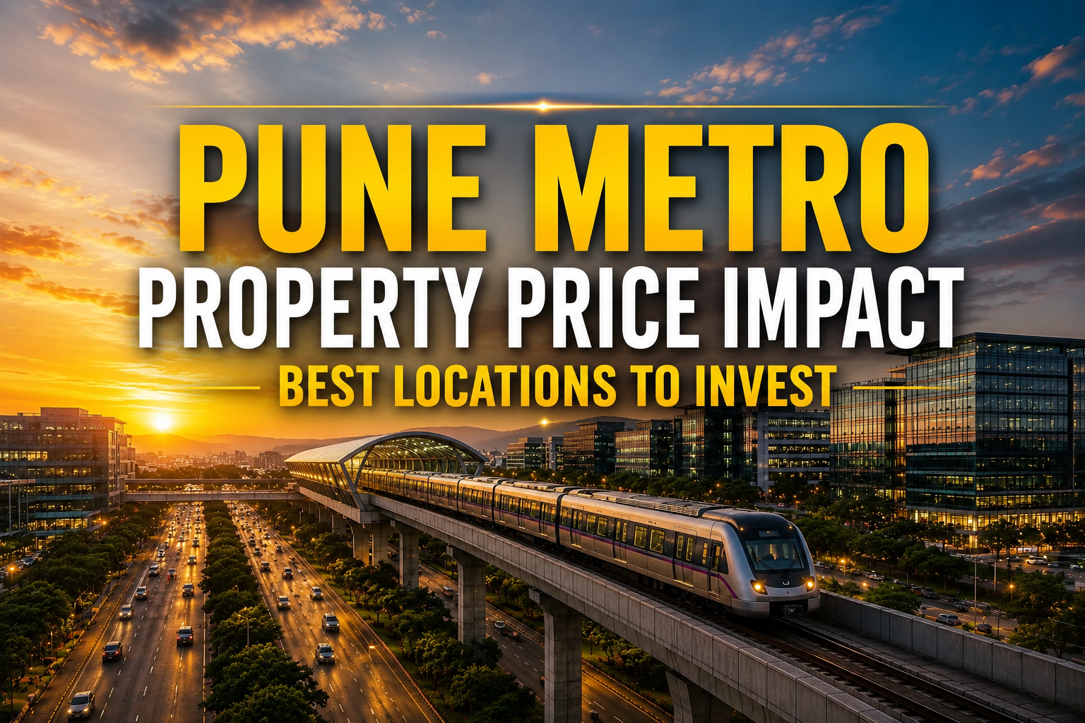 Pune Metro Impact on Property Prices โ Best Locations to Invest